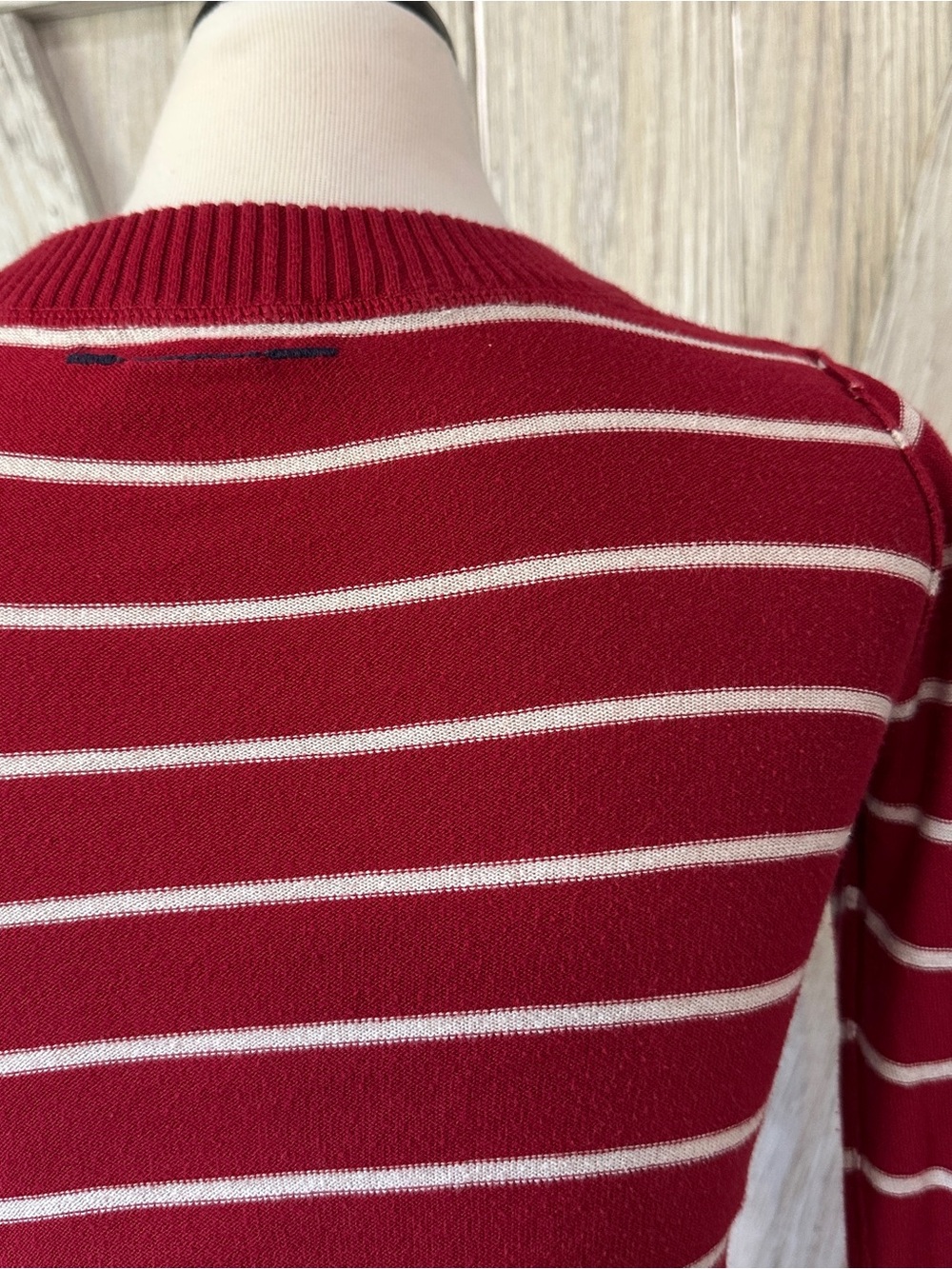 GAP Y2k (RED) Campaign Striped Knit Stretch Top - Picture 8 of 11